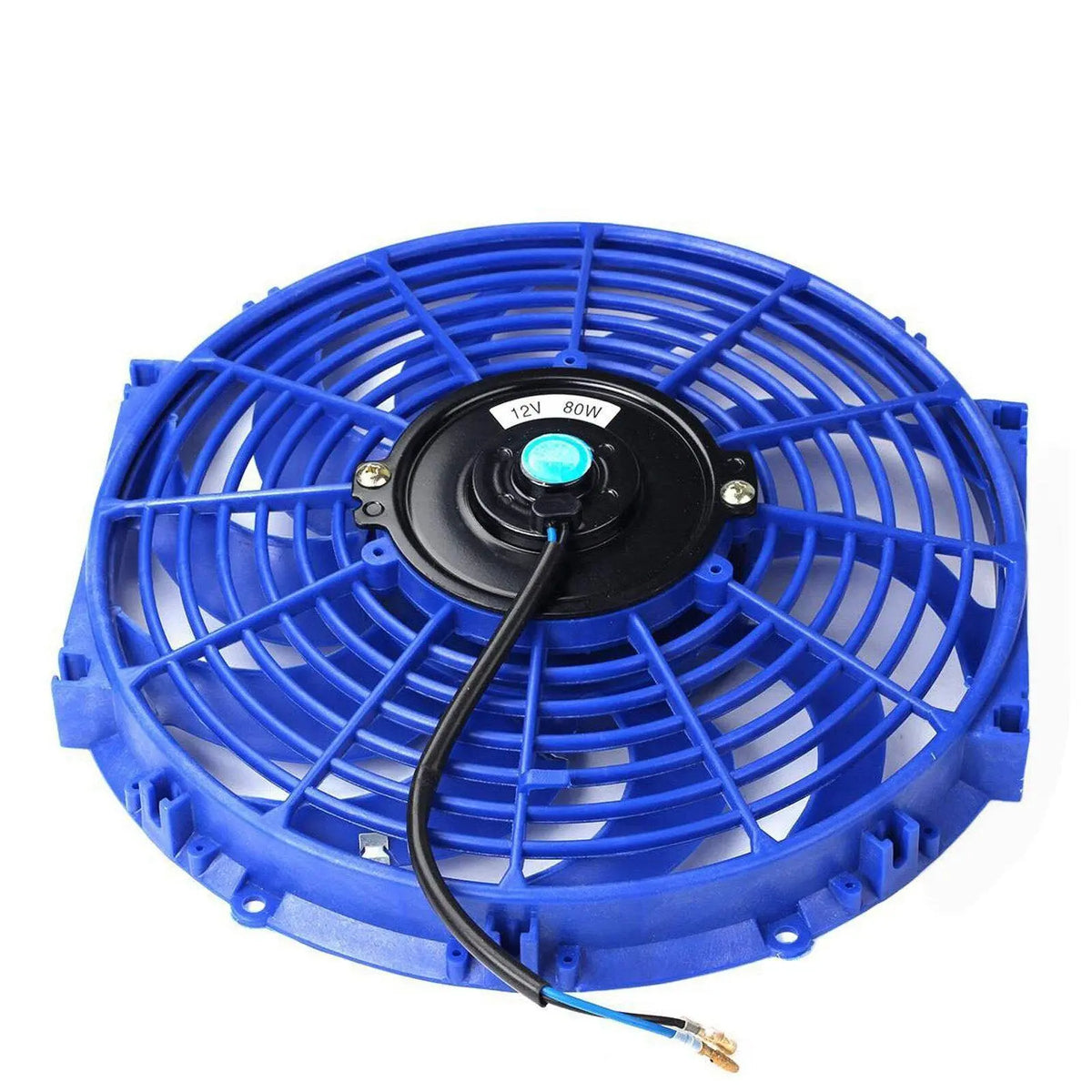 12" Blue Electric Radiator/Engine Cooling Push Pull Fan+Mounting Zip T