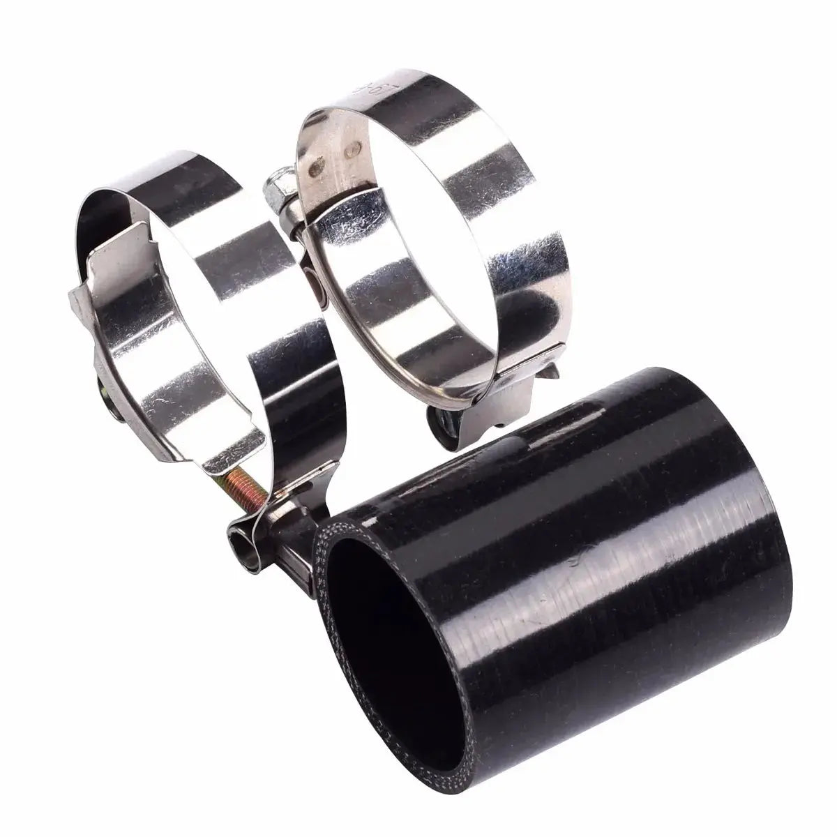 4 In Intake Coupler 45 Degree Elbow Coupler - 2 Inch 4-Ply Silicone Hose For Turbo/Intercooler/Intake (Black, High Temp) PM Performotor Silicone Elbow