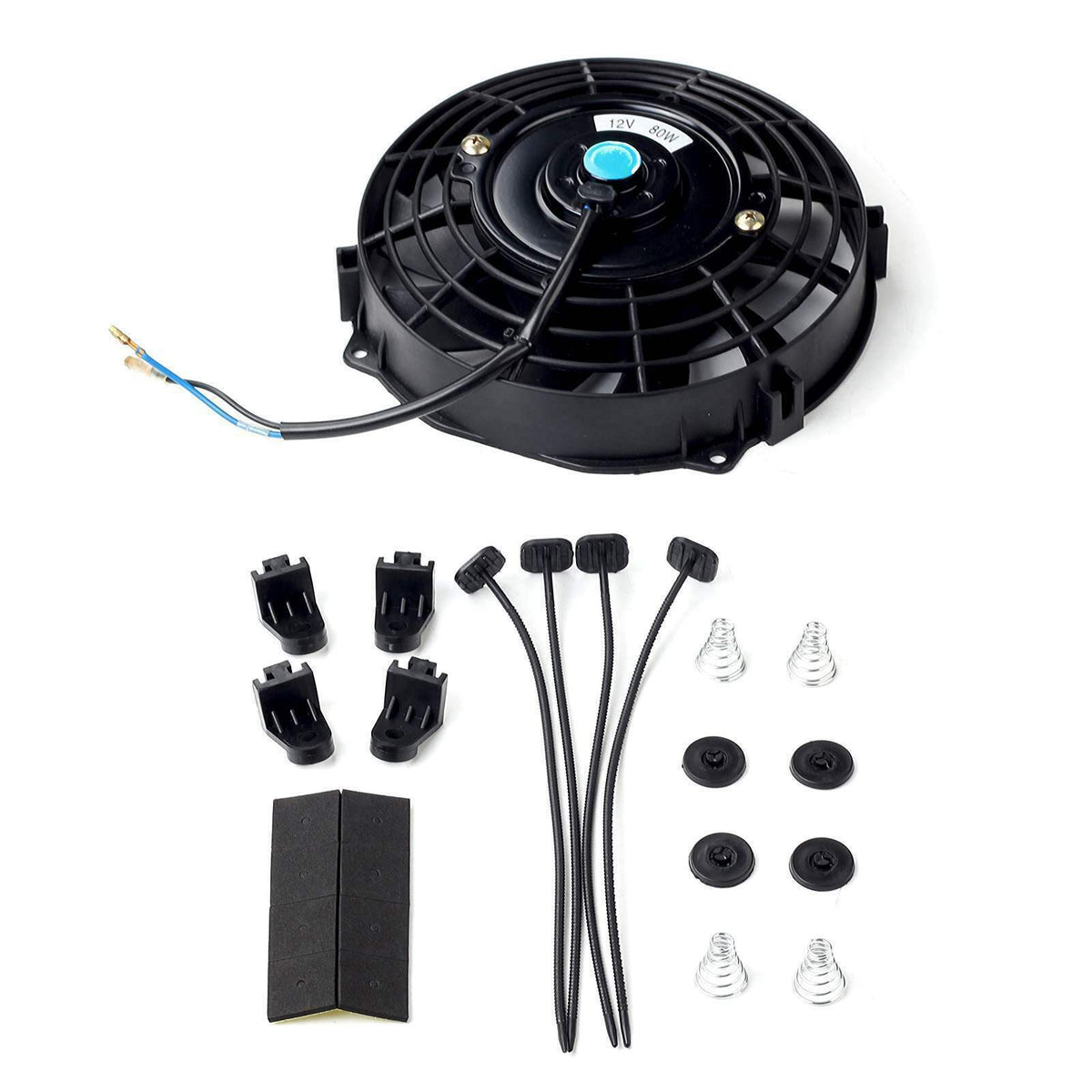 7in. Slim Push Pull Electric Radiator Cool Fan+12V Thermostat Control –  Dynamic Performance Tuning