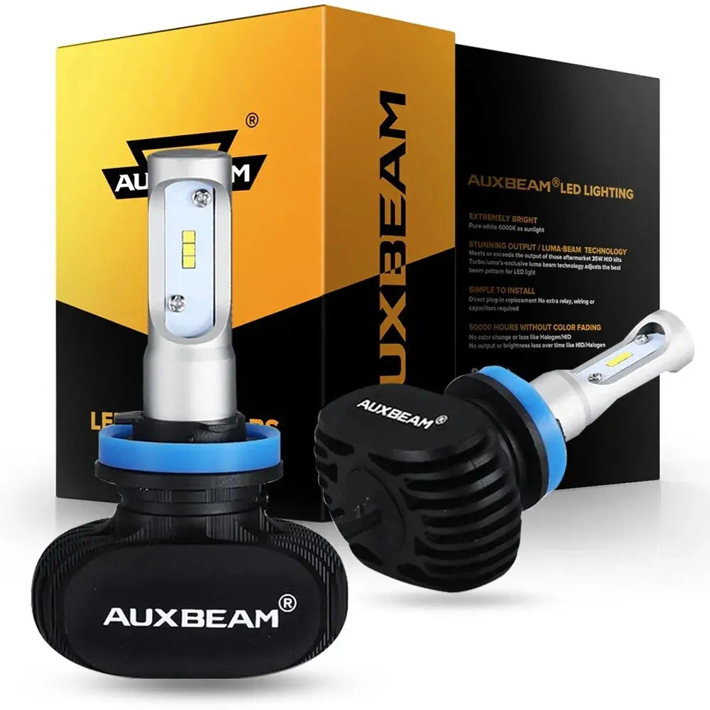 Auxbeam H11 H8 H9 Led Headlight Kit Low Beam Bulbs Car & Truck