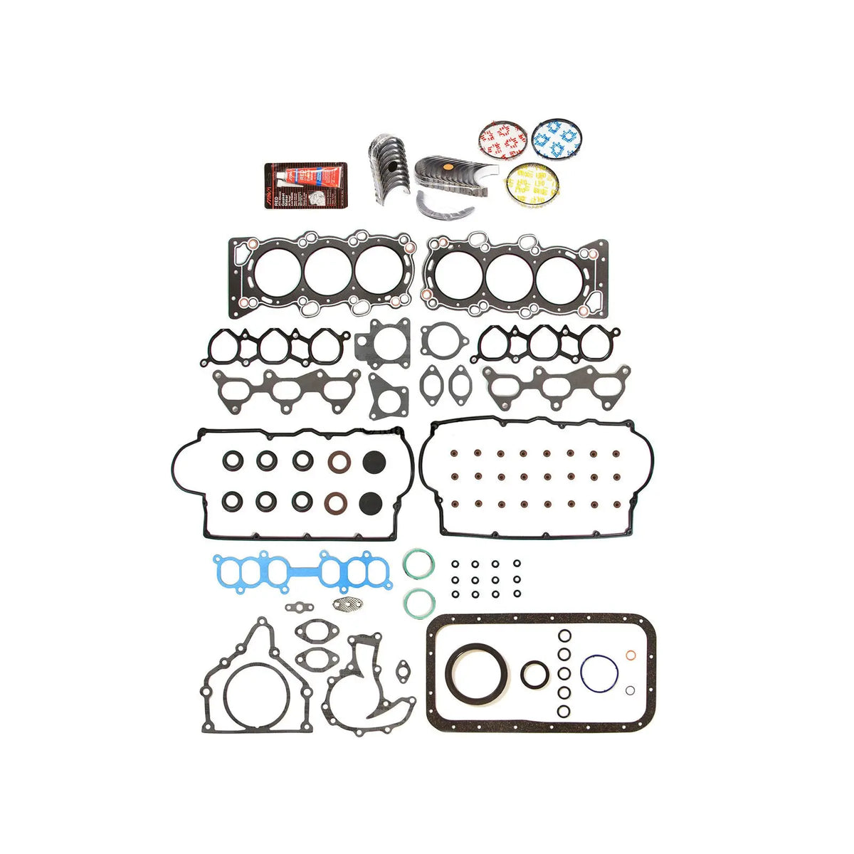 Engine ReRing Kit Fit 9295 Honda Isuzu 3.2 6VD1 Dynamic Performance Tuning