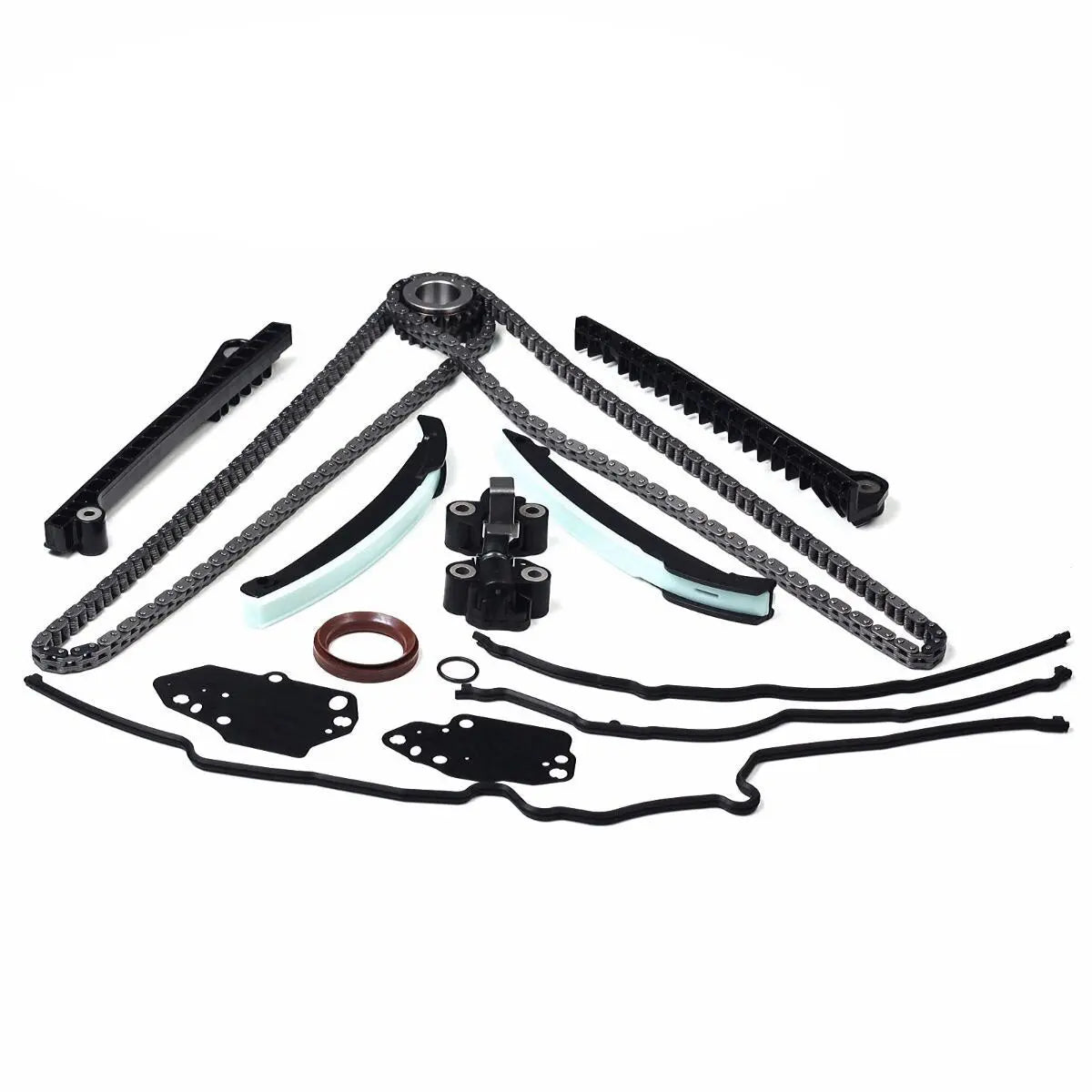For 3V Triton 0408 Ford F150 F250 Lincoln 5.4L Timing Chain Kit+Cov