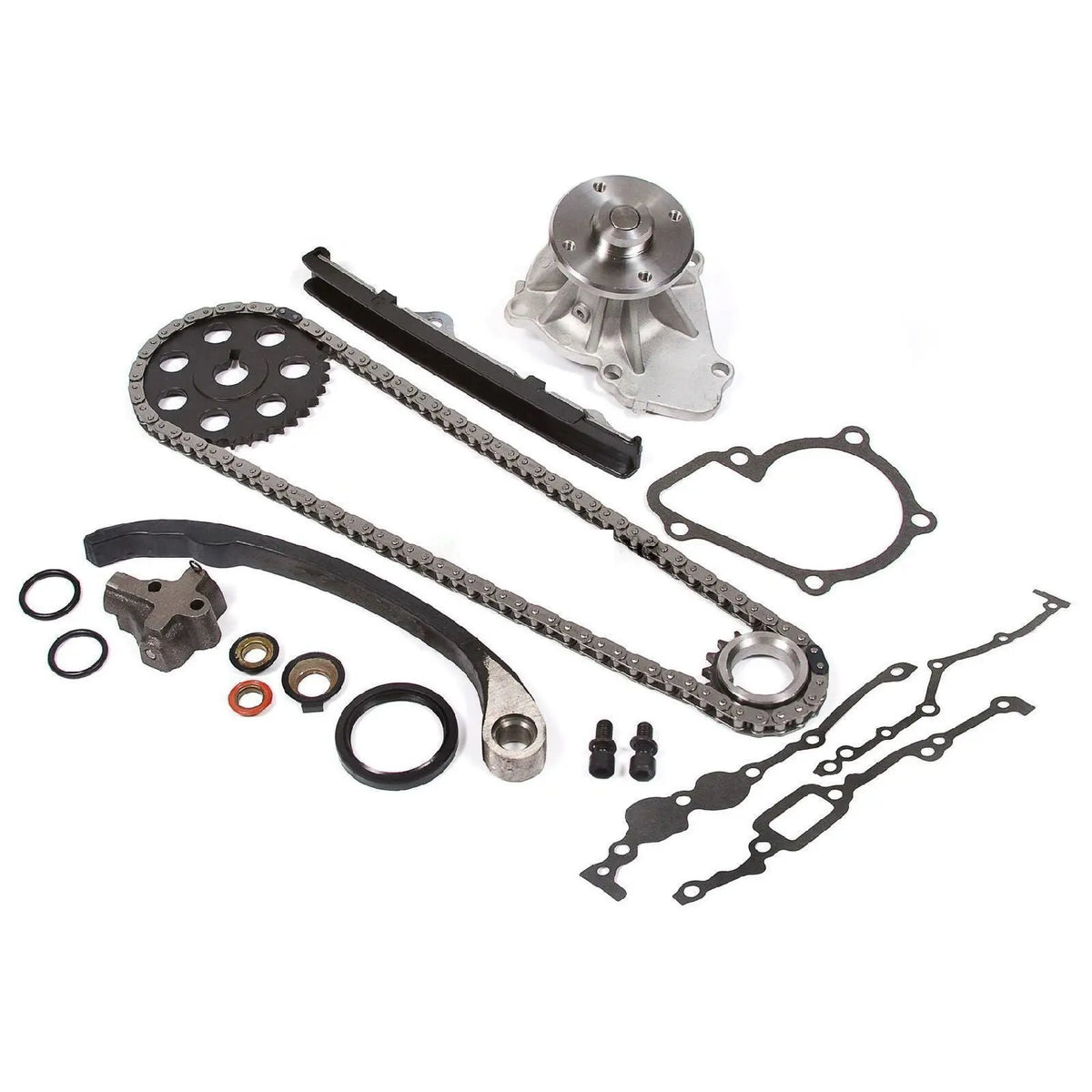 Timing Chain Kit Water Pump KA24E Fit 8997 2.4L Nissan 240SX D21 Pick