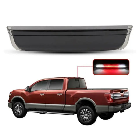 Smoke Lens led 3RD Brake Light Cargo Lamp For 04-15 Nissan Titan/05-16 Frontier ECCPP