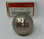 06-15 Honda Civic Type-R Si Gunmetal Ball Round Shift Shifter Knob 6 Speed 6Spd JackSpania Racing