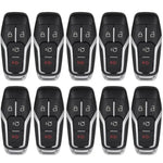 10 Set Remote Control 4 Button Smart Key 164-R8109 For 15 16 Ford Fusion 5926060 ECCPP