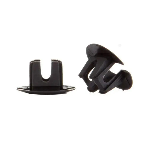 100pcs push-type fender retainer nylon black fasteners carclips for GMC#15733970 ECCPP