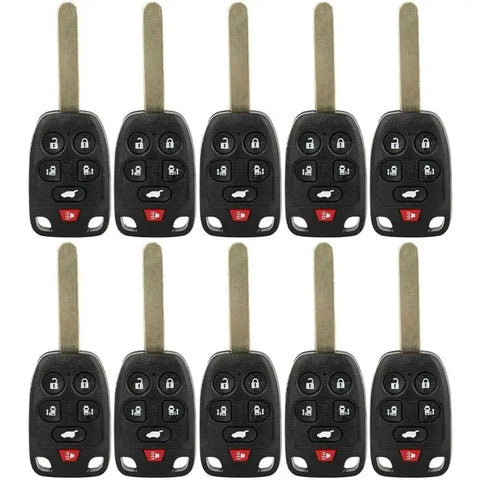 10x Replacement Smart Remote Key For 2011-2014 Honda Odyssey 6 button N5F-A05TAA ECCPP