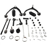 12 Pcs Front Upper Control Arm &amp; Tie Rod Sway Bar compatible for Silverado Sierra MAXPEEDINGRODS1