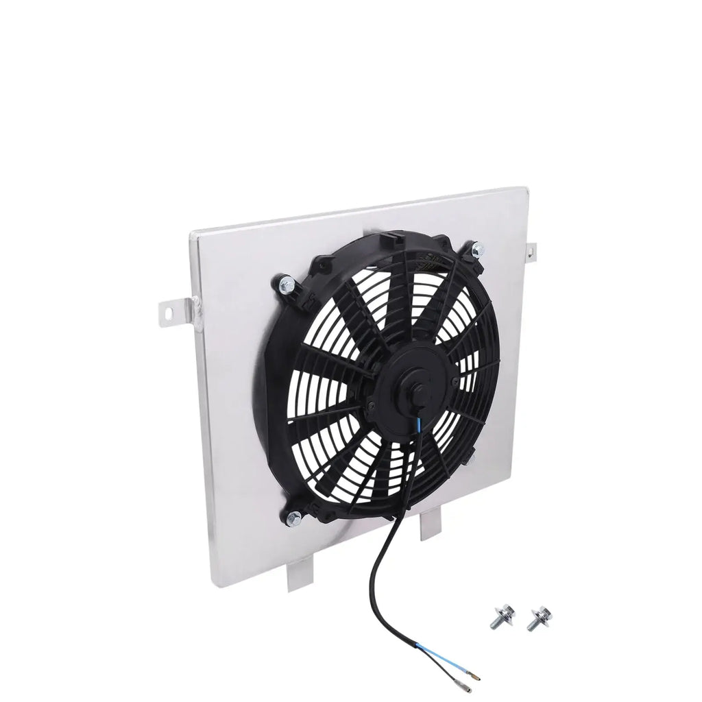12" Manual Aluminum Radiator Fan Shroud For 19871991 3 Series E30