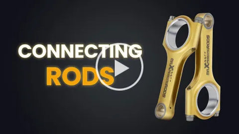 4x Conrods Connecting Rods+ARP 2000 Bolts compatible for MAZDA 2.0L FS FS-DE ENGINE 5.315 MAXPEEDINGRODS