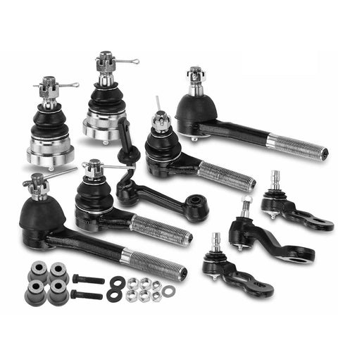 12Pcs Front Control Arm Tie Rod End w/Ball Joint for Ford Lincoln Mercury 95-02