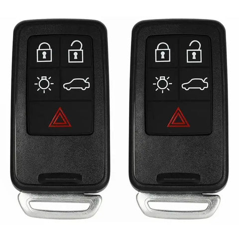 2 Keyless Entry Remote Key Case Shell Fob for 2014 2015 2016 2017 Volvo XC60 ECCPP
