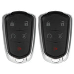 2 Proximity Remote Key Shell Case Fob 5 Button For 2015 2016 Cadillac SRX ECCPP