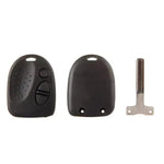 2 Remote Key Keyles FOB Replacement Case Blade Shell Button Pad Uncut For GTO ECCPP