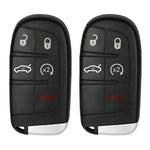 2 Remote Keyless Shell Case for 2015 2016 2017 2018 2019 2020 Dodge Challenger ECCPP