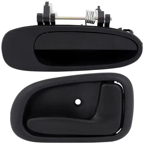 2 Right Interior & Rear Exterior Door Handle For Geo Prizm Toyota Corolla 93-97 ECCPP