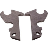 2 x Excavator Quick Attach Mount Ears compatible for Kubota KX040 KX71 KX91 KX121 U35 MAXPEEDINGRODS