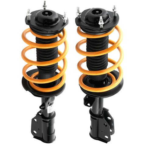 2 x Front Sport Complete Struts Coil Springs compatible for GMC Acadia Chevy Traverse MAXPEEDINGRODS