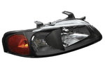 2000-2003 Nissan Sentra Passenger Right Factory Style Headlight Lamp Black DNA MOTORING