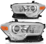 2016-2018 Toyota Tacoma Headlights Assembly LED DRL Lamps Left + Right Pair ECCPP