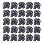 20pcs Plastic Rivet Mud Flaps Bumper Fender Push Fastener Clips 8mm For car ECCPP