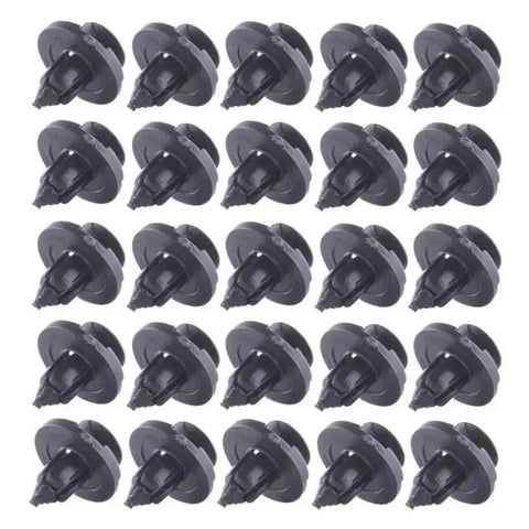 20pcs Plastic Rivet Mud Flaps Bumper Fender Push Fastener Clips 8mm For car ECCPP