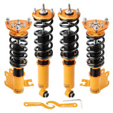 24-ways Damper Adjustable Coilover Suspensions compatible for Nissan s13 coilovers 240SX 180SX 88-94 MAXPEEDINGRODS
