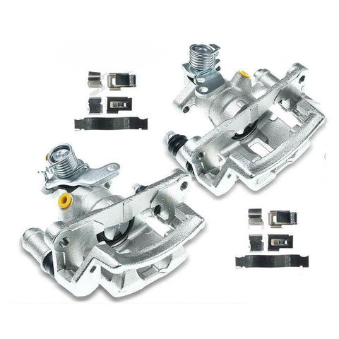 2x Brake Caliper with Bracket for Toyota Corolla 1985-1987 RWD Rear Left & Right