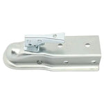 High Quality 2" Ball 2-1/2" Channel Straight Coupler Zinc 3500LBS ECCPP