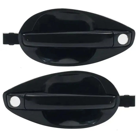 (2) Door Handle Exterior Catch Front Passenger Driver Fits 03-08 Hyundai Tiburon ECCPP