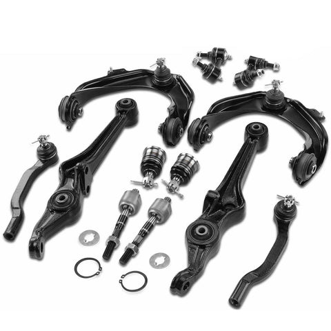 12pcs Front Control Arm w/Ball Joint Sway Bar Tie Rod for Honda Accord 1998-2002
