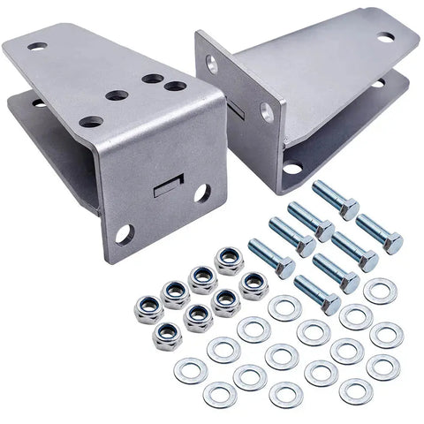 2amp;quot;-3amp;quot; Lift Front Axle Pivot Drop Bracket Kit compatible for Ford F250 1980-1998 4WD MAXPEEDINGRODS