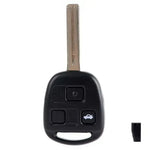 2piece For 01-06 Lexus Uncut Master Car Key Keyless Entry Remote Fob Transmitter ECCPP