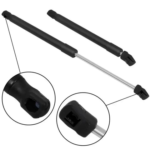 2x Rear Gas Props C16-22331 Extended Length 15.7" Lift Supports Shocks Struts ECCPP