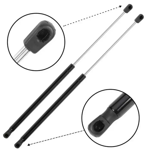 2x Rear Hatch Gas Springs Lift Supports Struts Shocks For 2011-2017 Ford Fiesta ECCPP