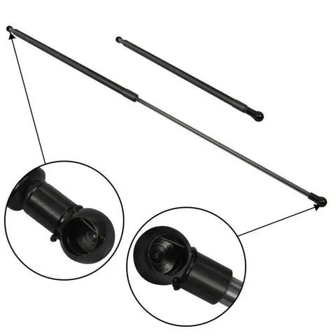 2x Rear Hatch Lift Supports Gas Prop Extended Length 36.3" Springs Strut Shocks ECCPP