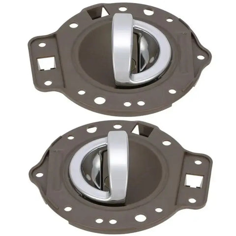 2x Rear Left & Right Side Interior Door Handles Fits JEEP COMMANDER 2006-2010 ECCPP