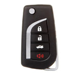 2x Uncut Chip Car Key Keyless Entry Remote Fob For 2011 Toyota Camry HYQ12BBYR ECCPP