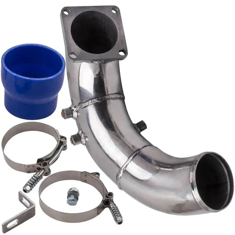 3.5 inch Intake Elbow Charge Pipe compatible for Dodge Ram Cummins 5.9L 12V Diesel 94-98 MaxpeedingRods