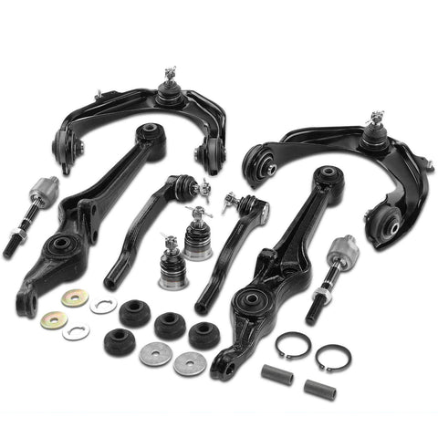 12pcs Front Control Arm Ball Joint Tie Rod Strut Mount for Honda Accord 98-02 TL