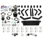 T3/T4 Turbo+Intercooler+Piping+Wastegate 11PCS Kit compatible for BMW E46 330Ci/330Xi 00-07 MAXPEEDINGRODS