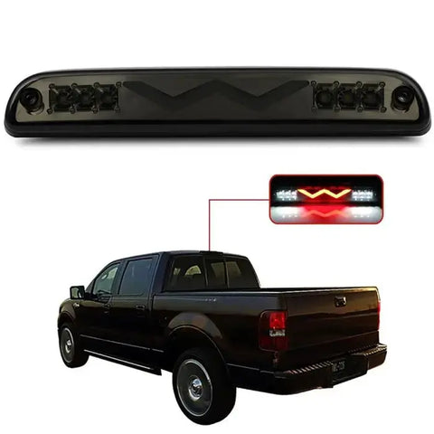 3rd Third Brake Tail Light Chrome for 99-16 Ford F-250 F-350 F-450 Super Duty ECCPP