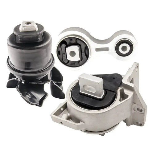 3x Engine Motor and Trans Mount compatible for Mercury Milan compatible for Ford Fusion 2.3L 3.0L 06-09 MAXPEEDINGRODS