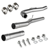 4"/5" 2011-2016 LML 6.6 Duramax DPF & Cat Delete Pipe Exhaust Chevy GMC | SPELAB