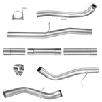 4"/5" Downpipe-Back 2011-2015 LML 6.6 Duramax DPF Delete Race Pipe | SPELAB SPELAB