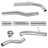 4"/5" Downpipe-Back 2011-2015 LML 6.6 Duramax DPF Delete Race Pipe | SPELAB SPELAB