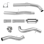 4"/5" Downpipe-Back 2011-2015 LML 6.6 Duramax DPF Delete Race Pipe | SPELAB SPELAB