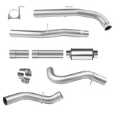 4"/5" Downpipe-Back 2011-2015 LML 6.6 Duramax DPF Delete Race Pipe | SPELAB SPELAB