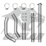4"/5" Downpipe-Back 2016-2018 5.0 Cummins | Nissan Titan | SPELAB SPELAB
